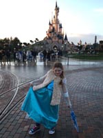 Emma at Disneyland