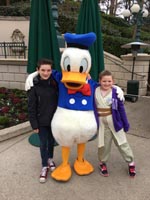 Emma at Disneyland