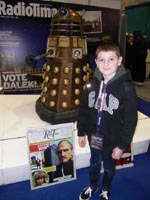 Tom at the Doctor Who Experience