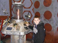 Tom at the Doctor Who Experience